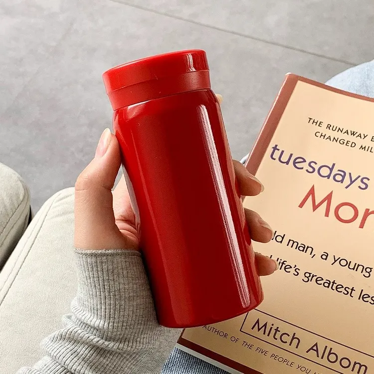 便携简约小巧口袋杯316不锈钢保温杯高颜值可爱女生户外随手杯