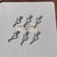 SG2693-［9.27白玛瑙流苏葫芦］玉髓合金项链均有色差瑕疵多样发