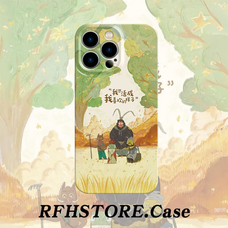 闪度侠浪浪山小妖怪适用iphone16菲林手机壳华为P70vivoppo小米13