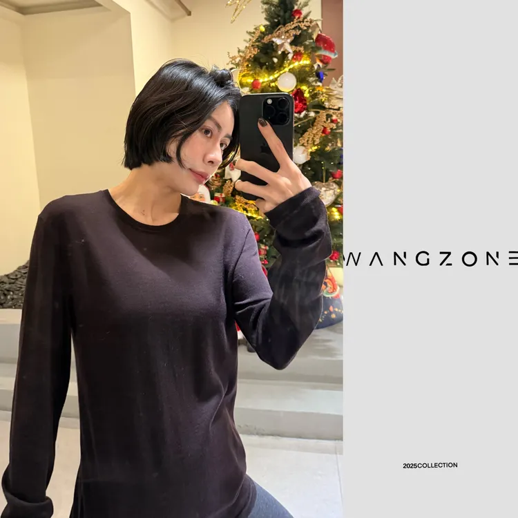 WANG ZONE | 限定意大利进口纱线_经典佰搭基础打底衫