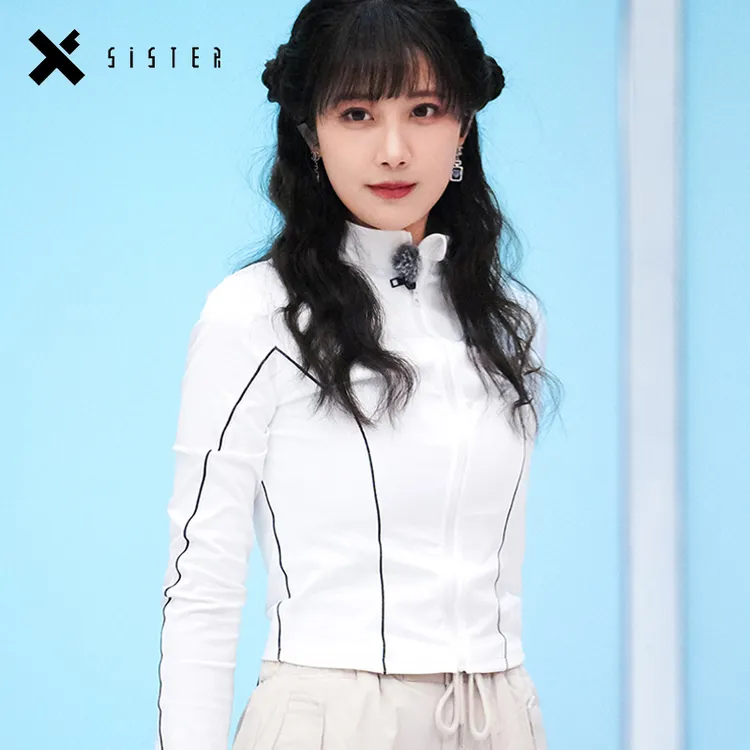 李艺彤同款运动外套 乘风破浪网球机能瑜伽防晒服专业比赛训练服