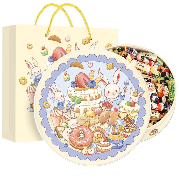 大白兔奶糖12种混合口味怀旧糖果礼盒怀旧零食年货特产