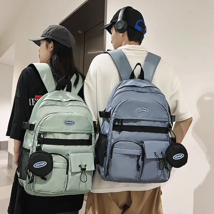 路遥女包新款书包女简约大容量电脑包设计感小众书包女大学生男双