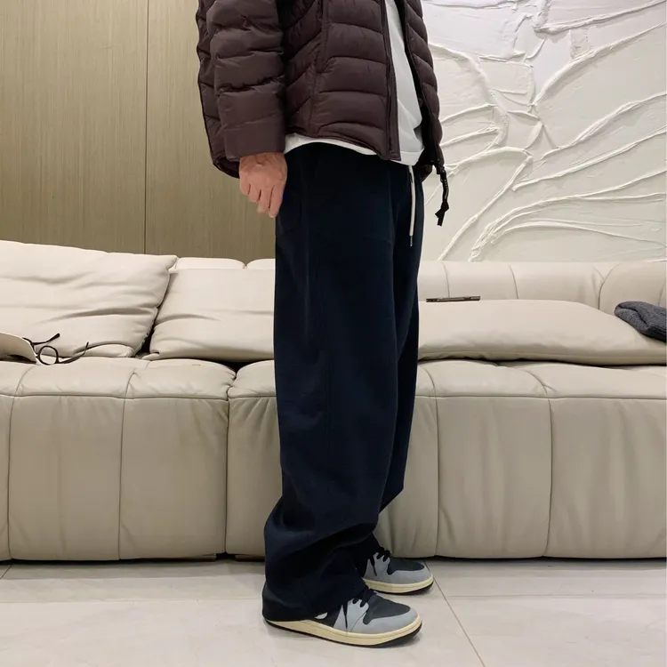 【JYEPRINCE李素景】冬季新款男士宽松时尚直筒裤百搭纯色休闲卫裤