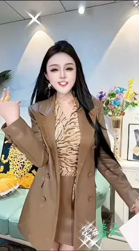 【漫老板】5698私服 定制高品质星空烫钻PU上衣外套