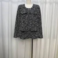 0156秋季长袖休闲短款女装外套6（有）