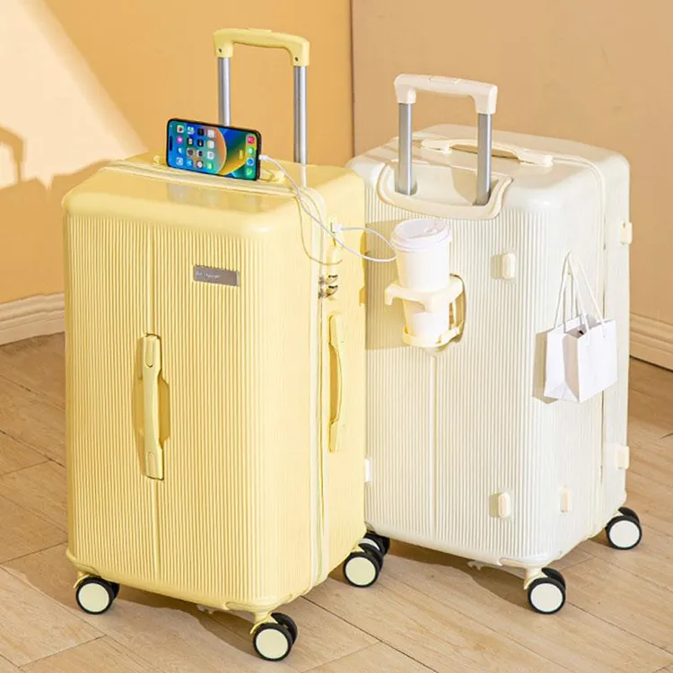 大容量行李箱女2025春新款拉杆箱男结实耐用旅行箱多功能密码皮箱