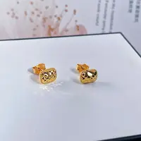 925银耳饰 碎碎冰小面包极简知性耳钉05251099