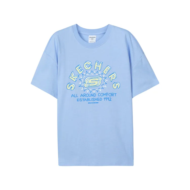 官方童装男女童圆领透气夏季新款儿童短袖T恤L222K064