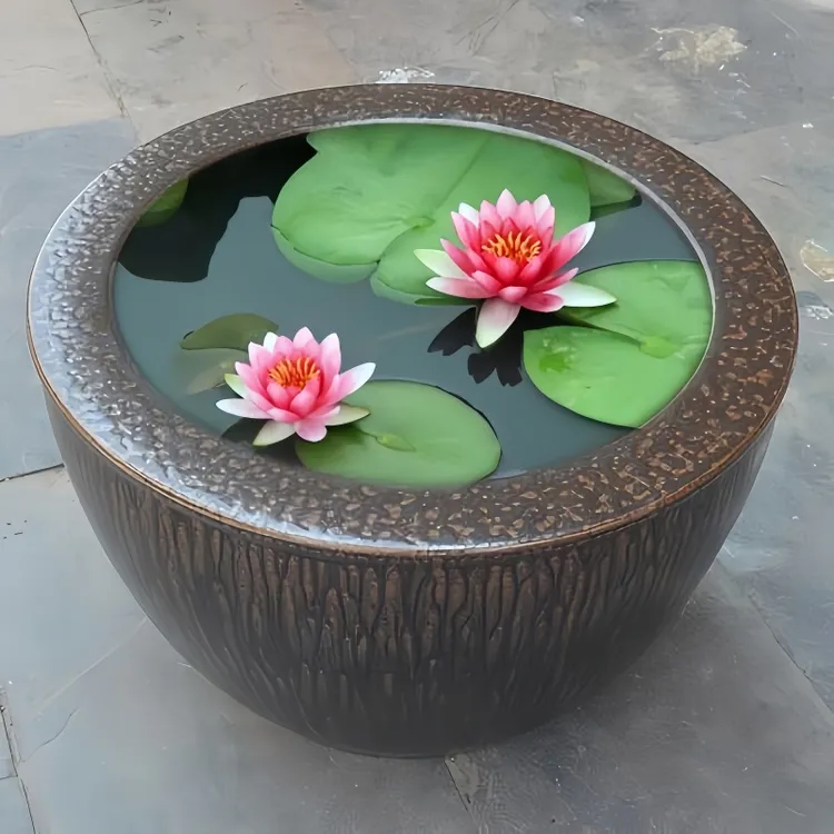 睡莲花苗带花苞水培植物水池水缸池塘莲花荷花碗莲水生水养花卉花
