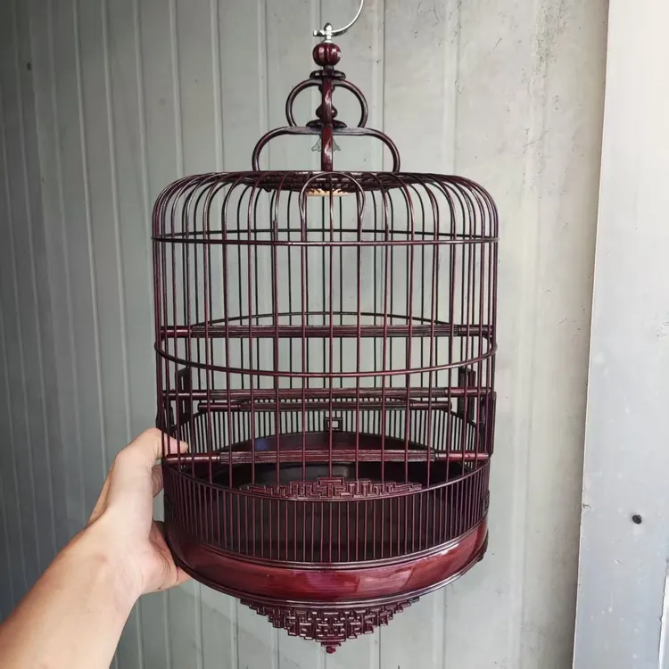 万字线条28/30/32生漆笼四喜笼猪屎渣地鸫蓝翅叶鹎清远鸟笼广笼