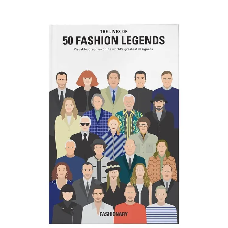 50个时装传奇 The Life of 50 Fashion Legends 原版英文时尚设计
