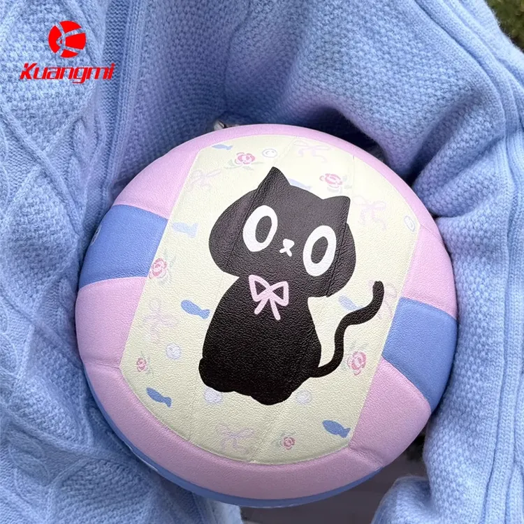 狂迷正品5号小黑猫颜值排球学生训练比赛刻字定制送朋友礼物