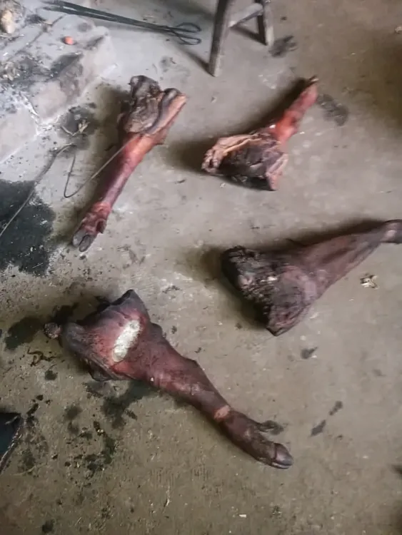 大凉山高山腊肉自己家爸爸妈妈吃不完了。