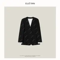 ELLETIAN "质感定义"100羊毛高级感西服外套EAQA001