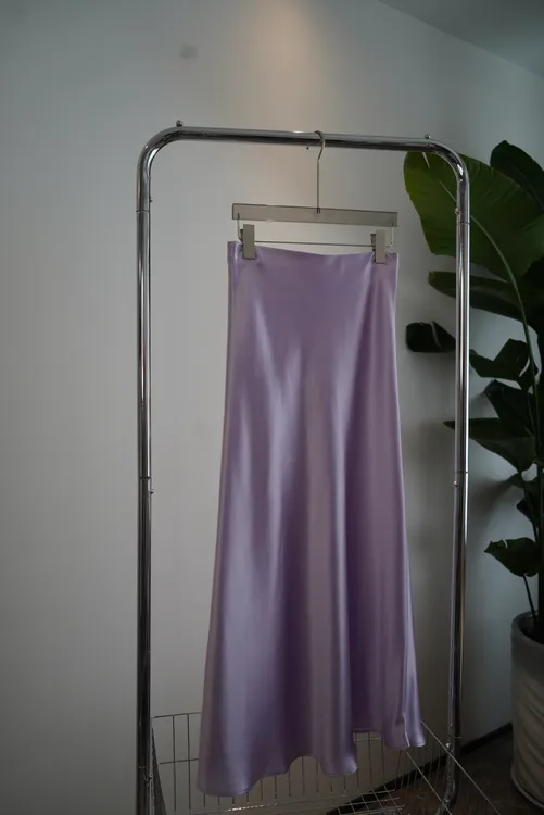 轻职风显瘦中长裙中高腰半身裙O型A字裙千金风轻熟风法式