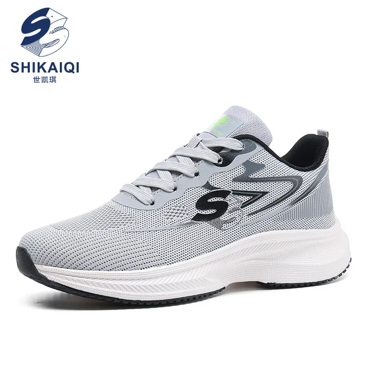 世凯琪软底超轻防滑透气跑步鞋男国潮透气碳板跑鞋跑鞋软底四季