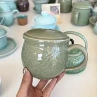 小米茶器龙泉青瓷