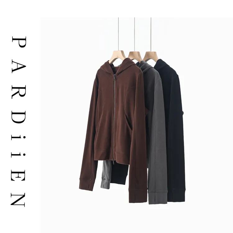 【北总严选】帕迪恩德绒拉链连帽卫衣外套25PD-2F530