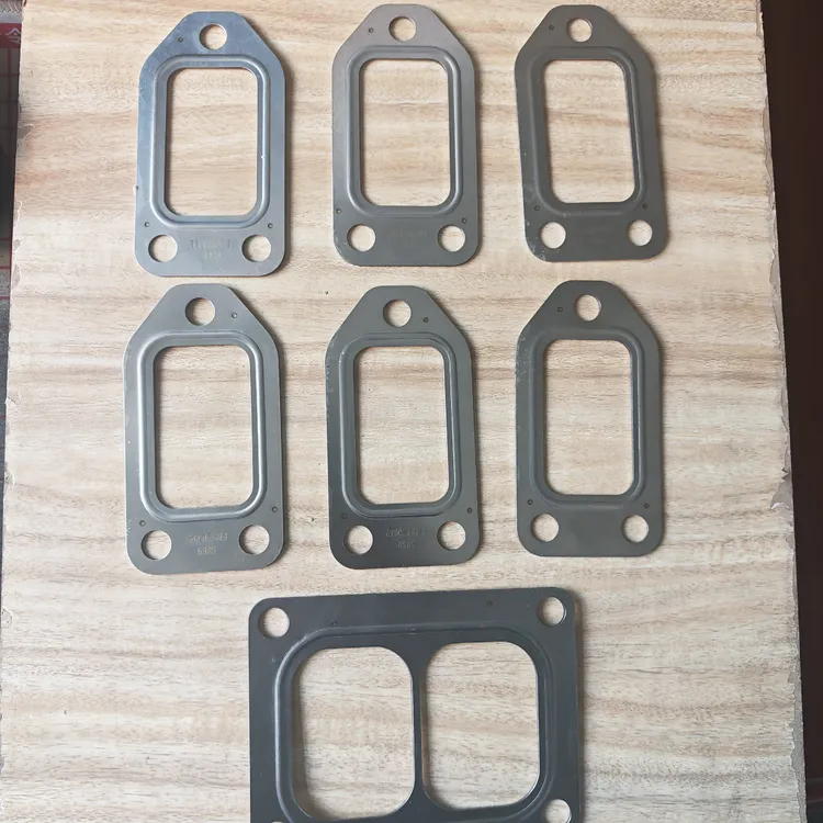 原厂潍柴P13排气支管垫+增压机垫 一套七个