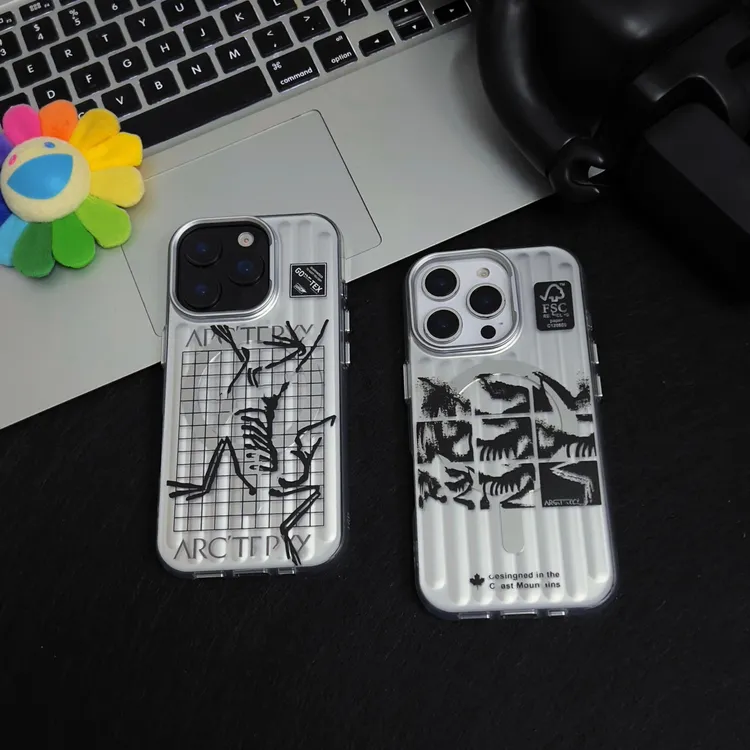 潮牌户外鸟行李箱磁吸适用iphone16promax高级感苹果15/16p手机壳
