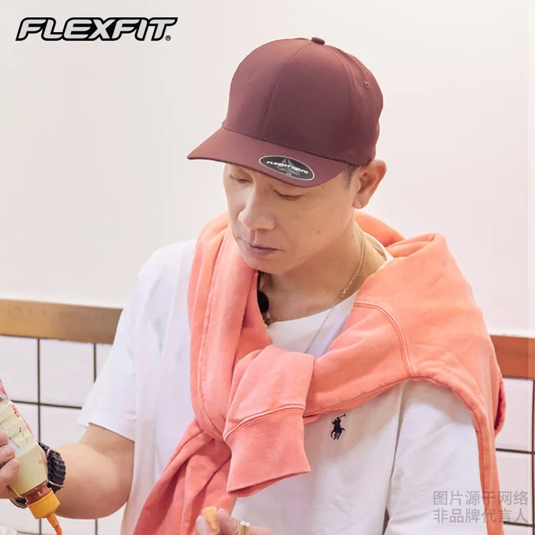FLEXFIT【小春哥同款】棒球帽时尚鸭舌帽男士帽子夏季户外防晒帽