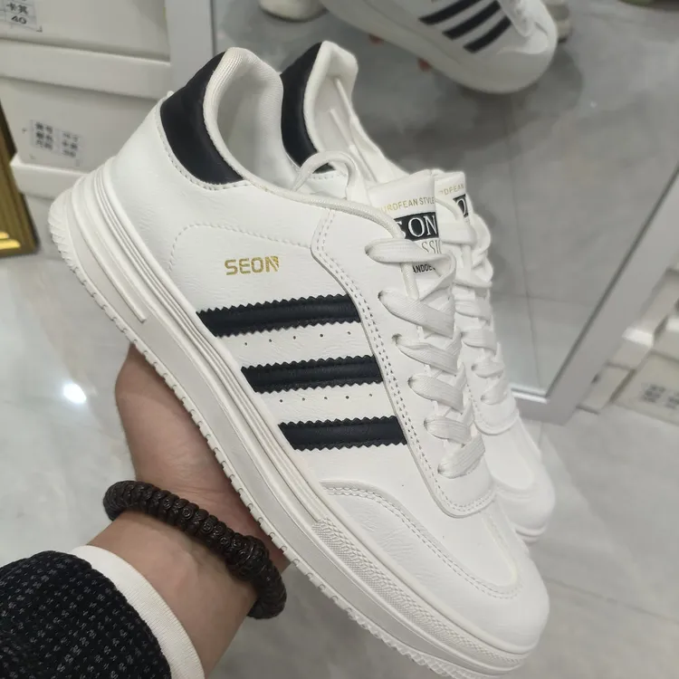 通用透气男士板鞋百搭运动鞋低帮系带小白鞋经典时尚断码特价！！！