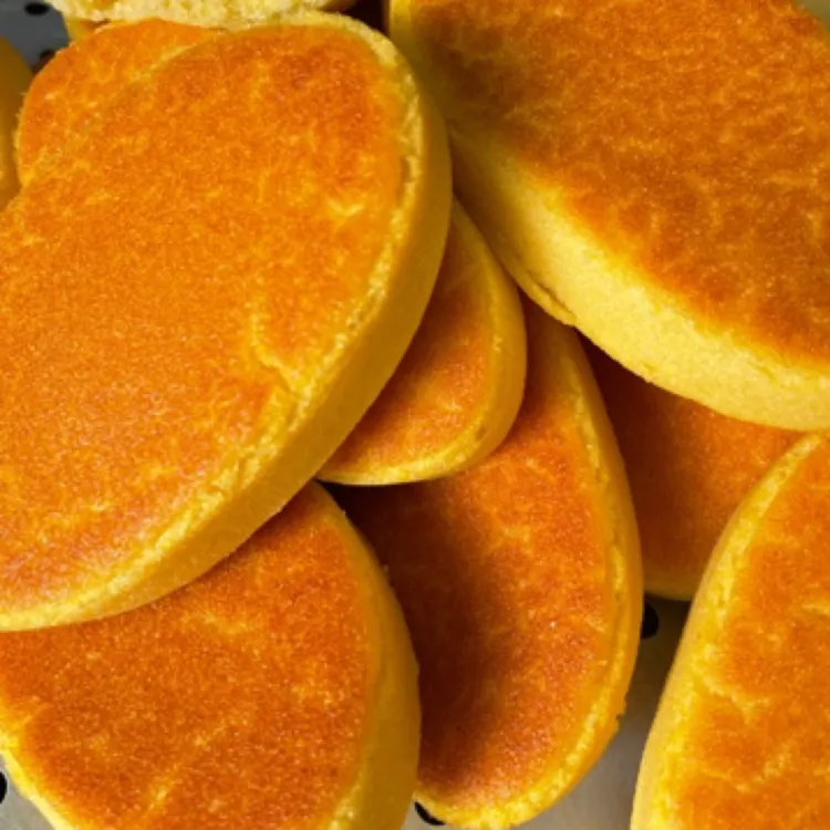 东北手工制作玉米饼粗粮玉米饼早餐东北特产香甜玉米饼大饼子