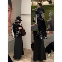 L-7639#『4%羊毛4%醋酸』“年度神裙”加绒加厚显瘦半身裙（全松紧腰）