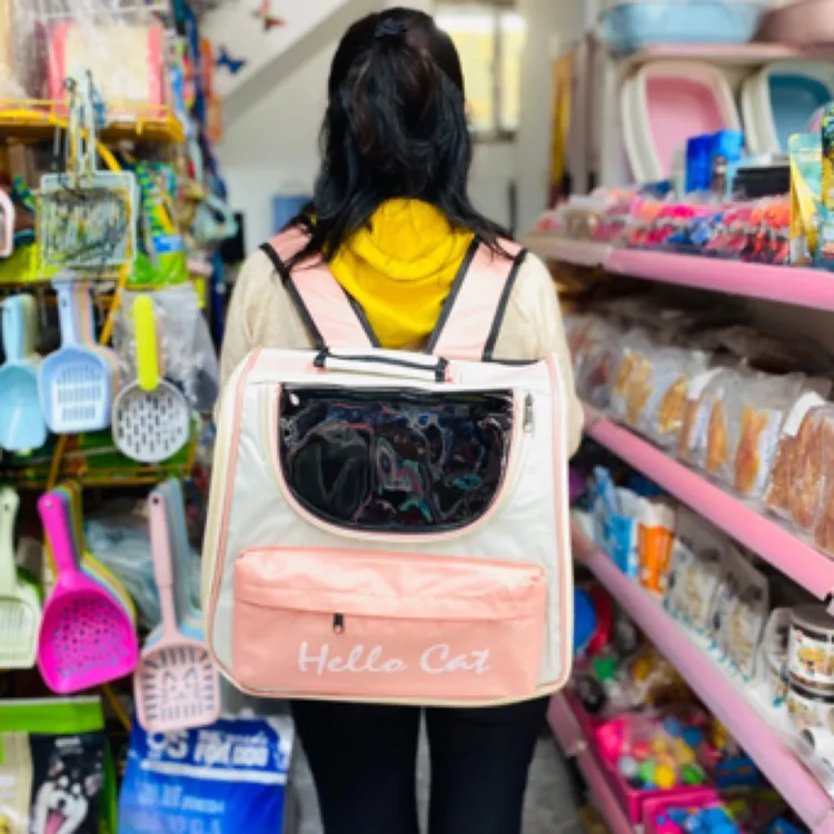 外出便携大容量太空舱宠物双肩背包猫咪狗狗通用