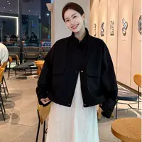 SUNCC自制 韩女风衣 秋冬气质高级百搭韩系INS风显瘦设计感短外套