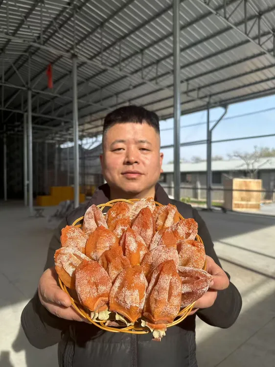 【景鲜生】2024正宗富平柿饼吊霜流心柿饼天然晾晒农家自产2斤5斤