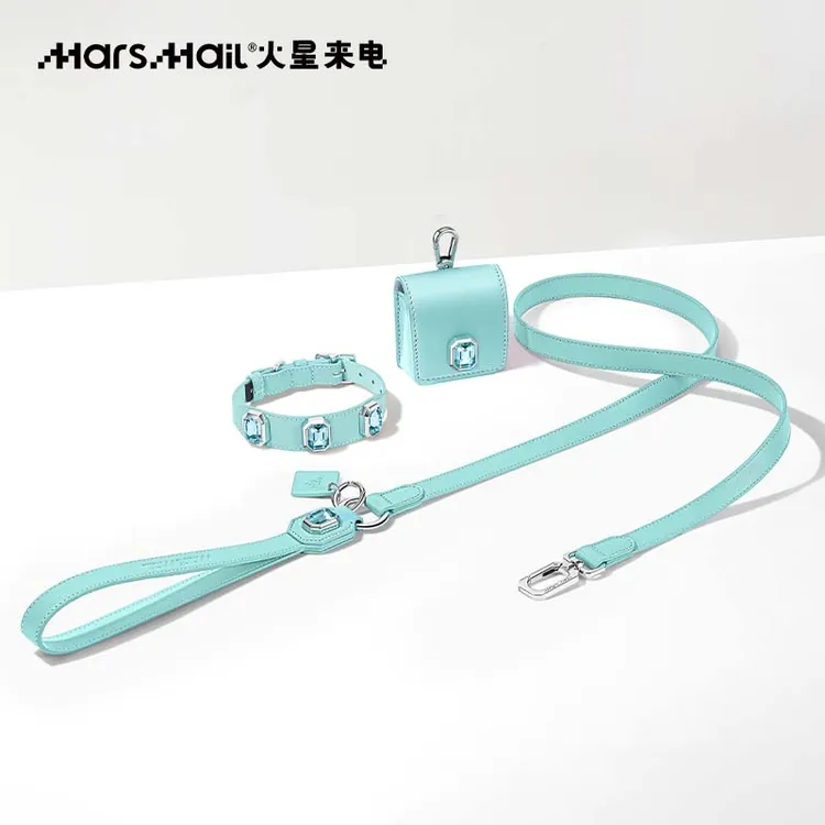 火星来电MarsMail宠物项圈牵引绳拾便器大中小型犬遛猫狗绳脖颈圈