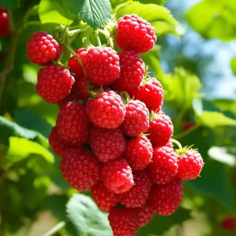 新鲜红树莓覆盆子蜂蜜奶皮子泡制运输无籽克伦生鲜果草莓