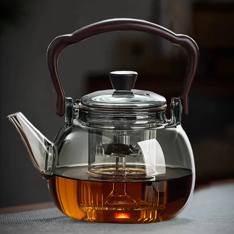 茶壶玻璃煮茶壶2025新款家用耐高温泡茶壶电陶炉煮茶烧水壶套装