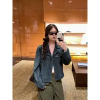 【满满专属】蓝调时刻 私服du家复古做旧软牛仔外套