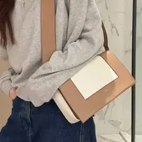 95新 Celine/思琳 【蕾】  79 0132 拼色frame单肩包