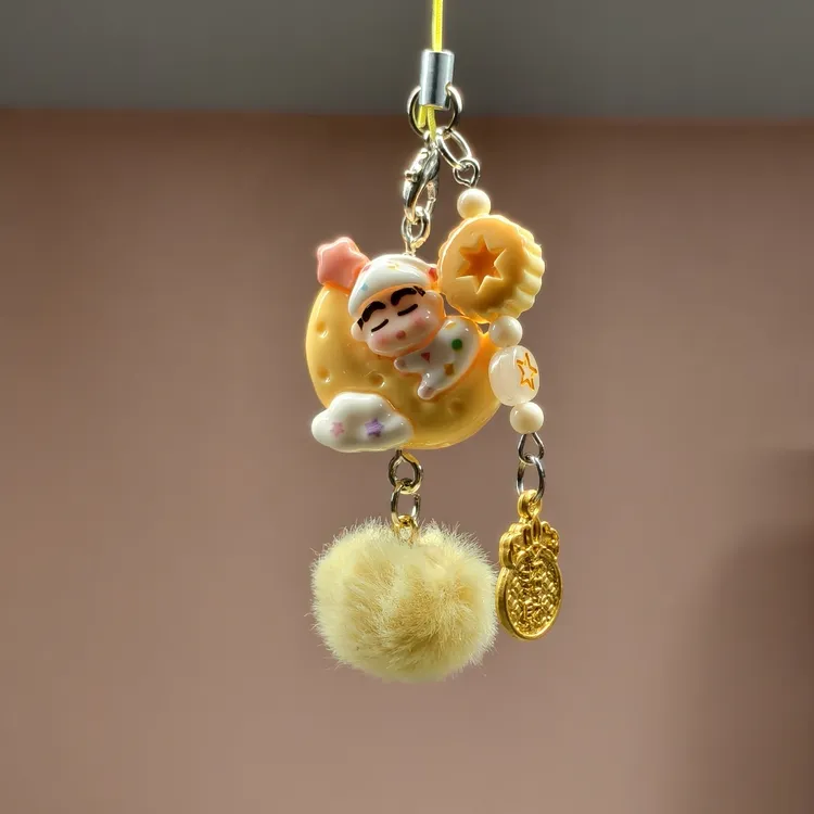 创意卡通钥匙扣手机挂坠包包挂饰