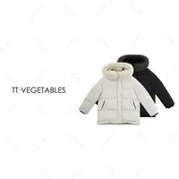 噢芬/小个子【楮叶】新款90白鸭绒云朵泡芙毛毛领羽绒外套522427