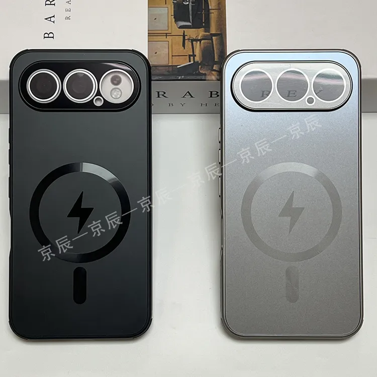 磨砂闪电磁吸款适用荣耀500手机壳防摔荣耀500Pro带镜头膜保护套