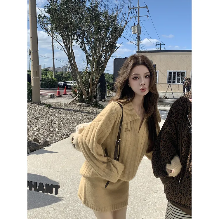 邱肉瑶 慵懒舒适区｜休闲感针织套装