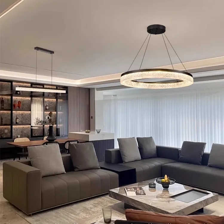 现代简约大气客厅灯餐厅主灯中山北欧卧室走廊吊灯客厅大气高档