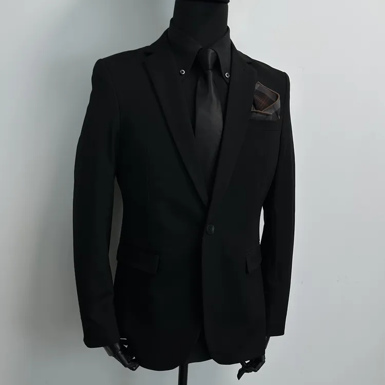 轻商务正装时尚修身西装四季款西服套装