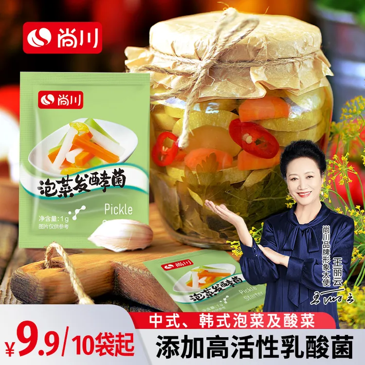 尚川乳酸菌粉家用自制酸菜韩式东北四川泡菜发酵菌1g小包