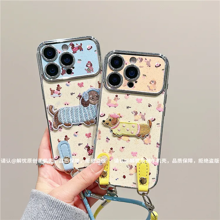 电镀大视窗适用苹果17iPhone/华为荣耀/OPPO/VIVO/小米手机壳爆款
