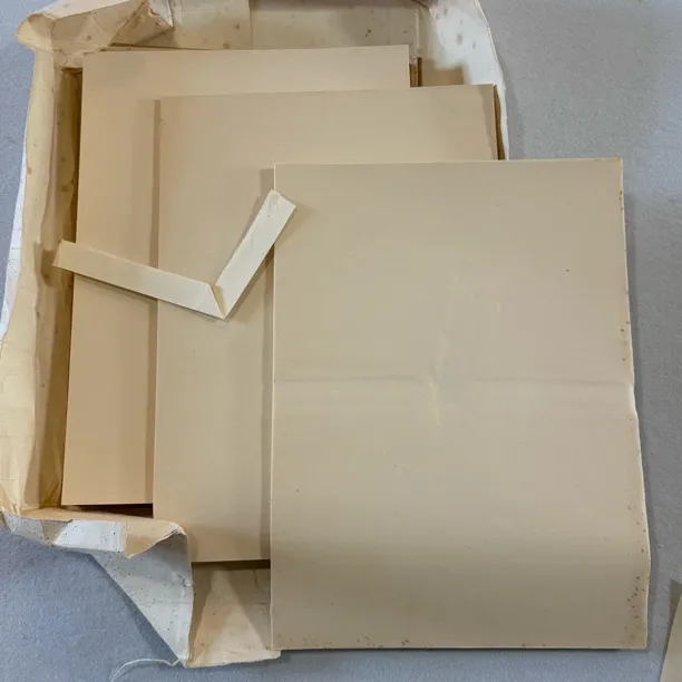 七八十年代纯手工褚皮纸一份发货100张 尺寸33✖️24cm 半生半熟 