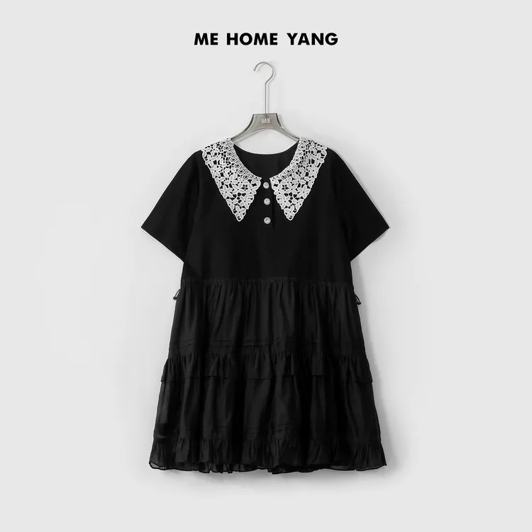 ME【缪家超A蓬蓬连衣裙】夏季新款时尚通勤显瘦裙子MEQS4323