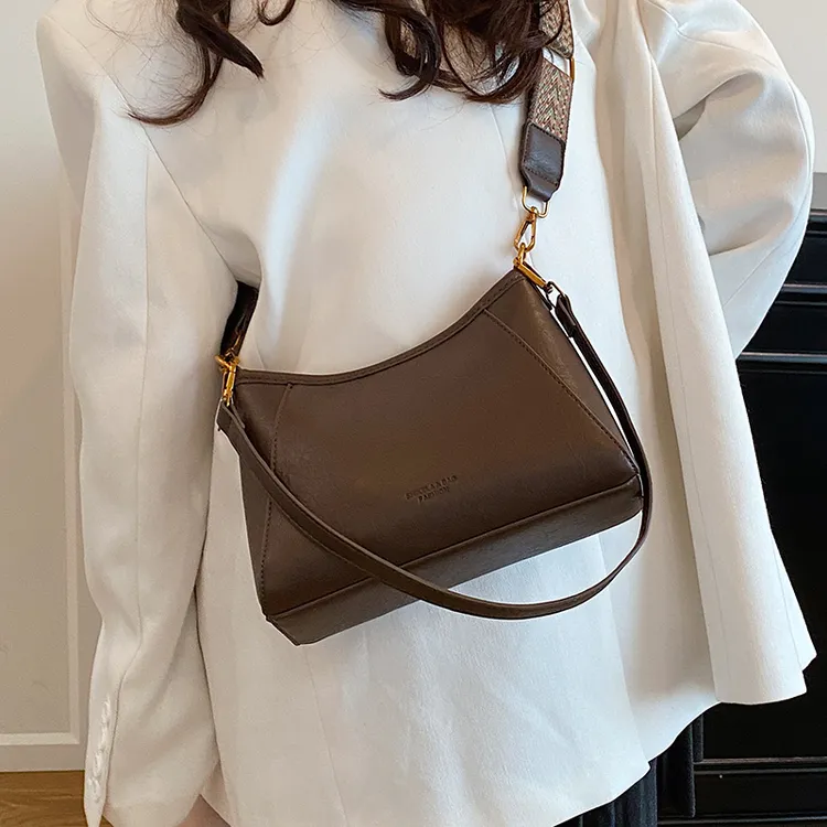 韩式拉链单肩款斜挎包韩版包包洋气托特包单肩百搭网红时尚休闲