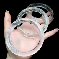 【云上好物】25 DS27192-白水晶手镯-多样性发一件-11*7.5mm(JG)