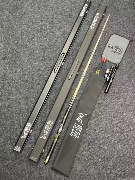 松力道摩枭X5同款雕刻中式斯诺克黑8编码可查询官方可送杆包